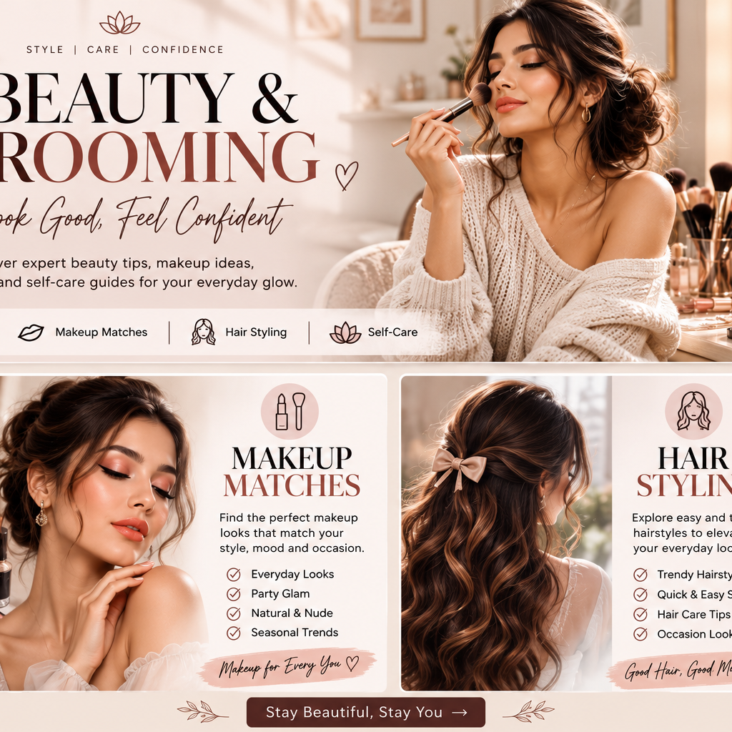 Beauty and grooming essentials